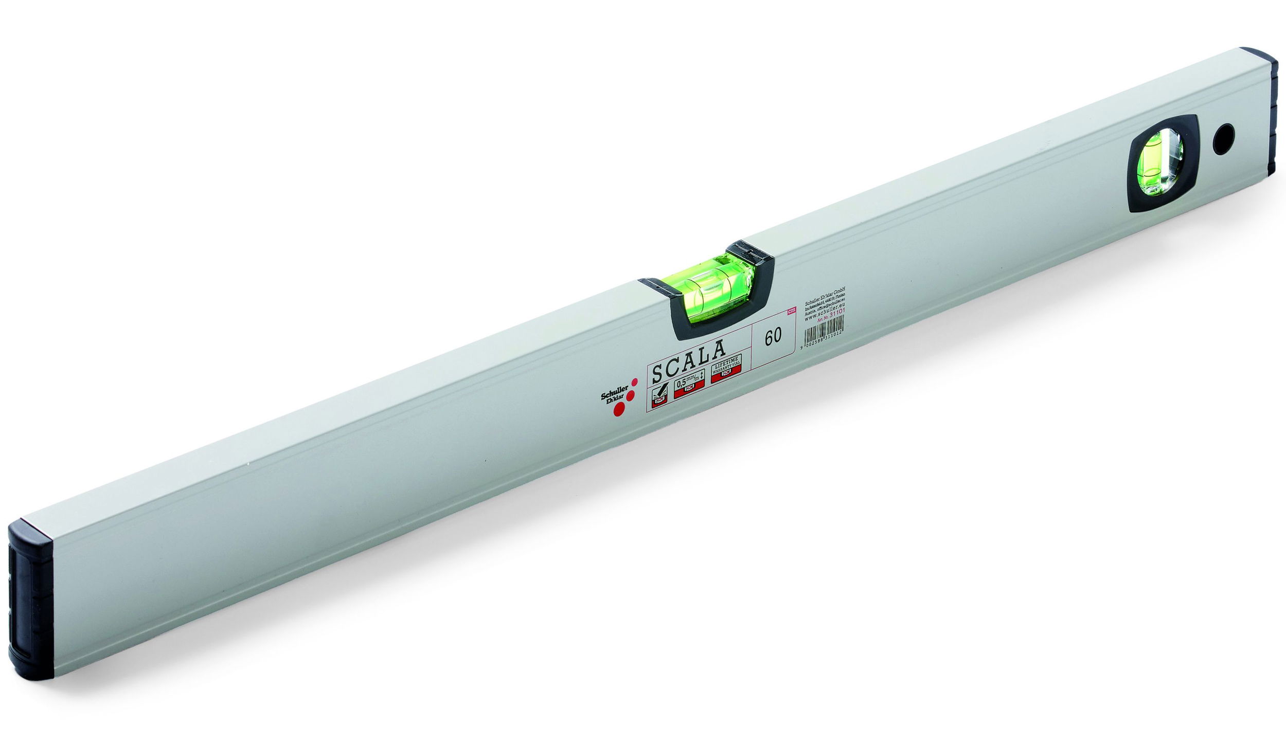 Schuller SCALA alumínium profilú vízmérték, 120 cm termék fő termékképe