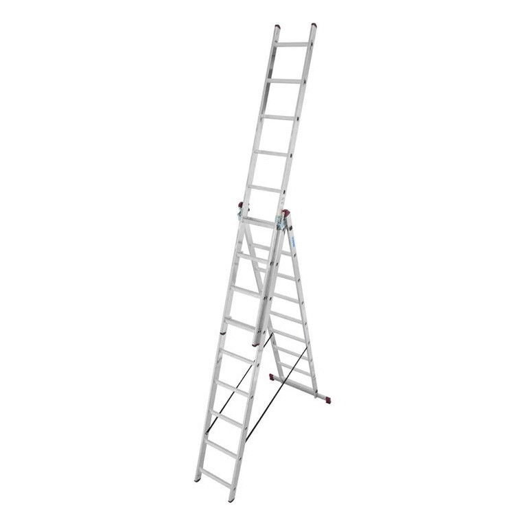 Krause CORDA háromrészes létrafokos sokcélú létra, 3x9 fokos termék fő termékképe
