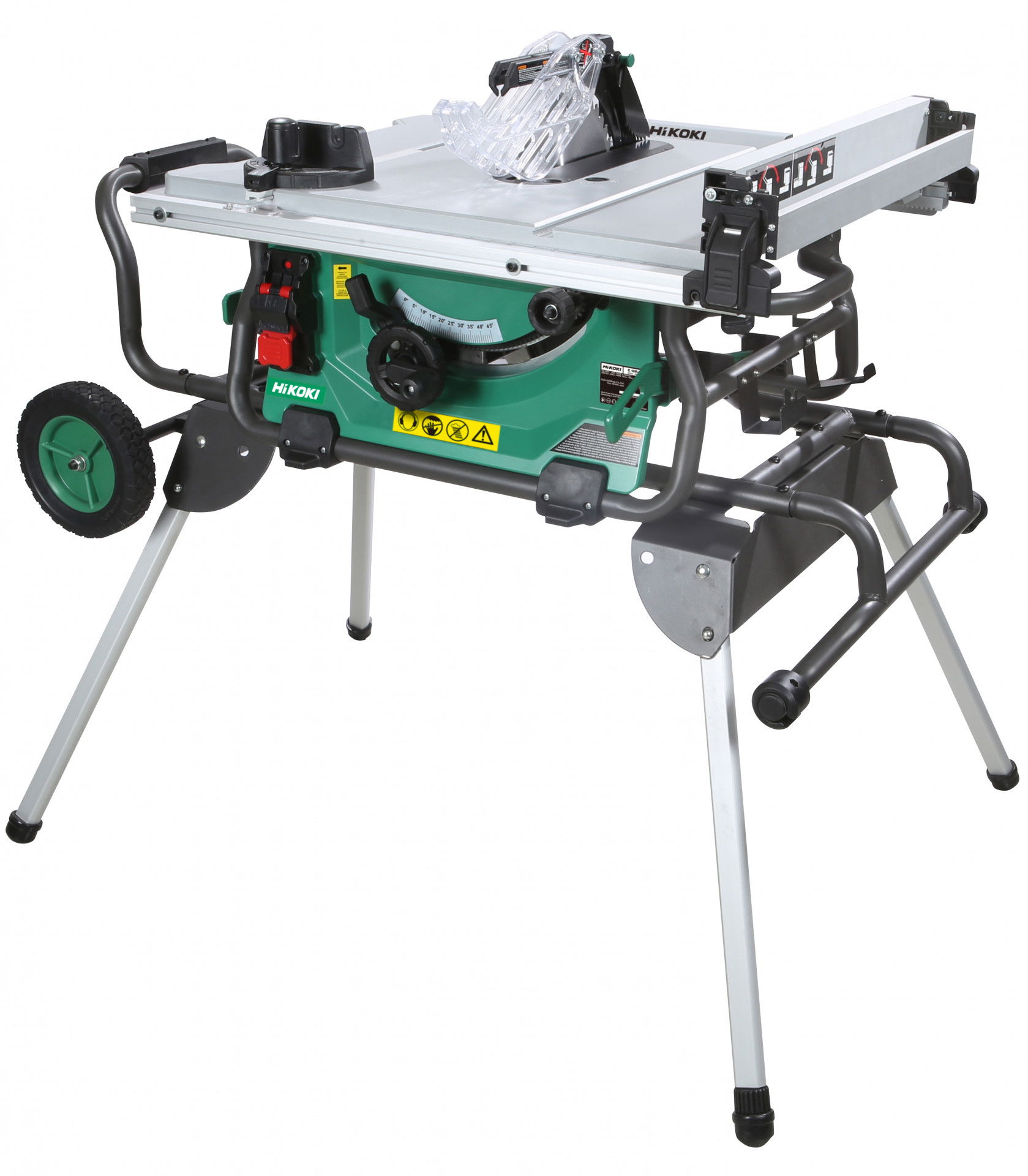 HiKoki C10RJWAZ asztali körfűrész állvánnyal termék fő termékképe