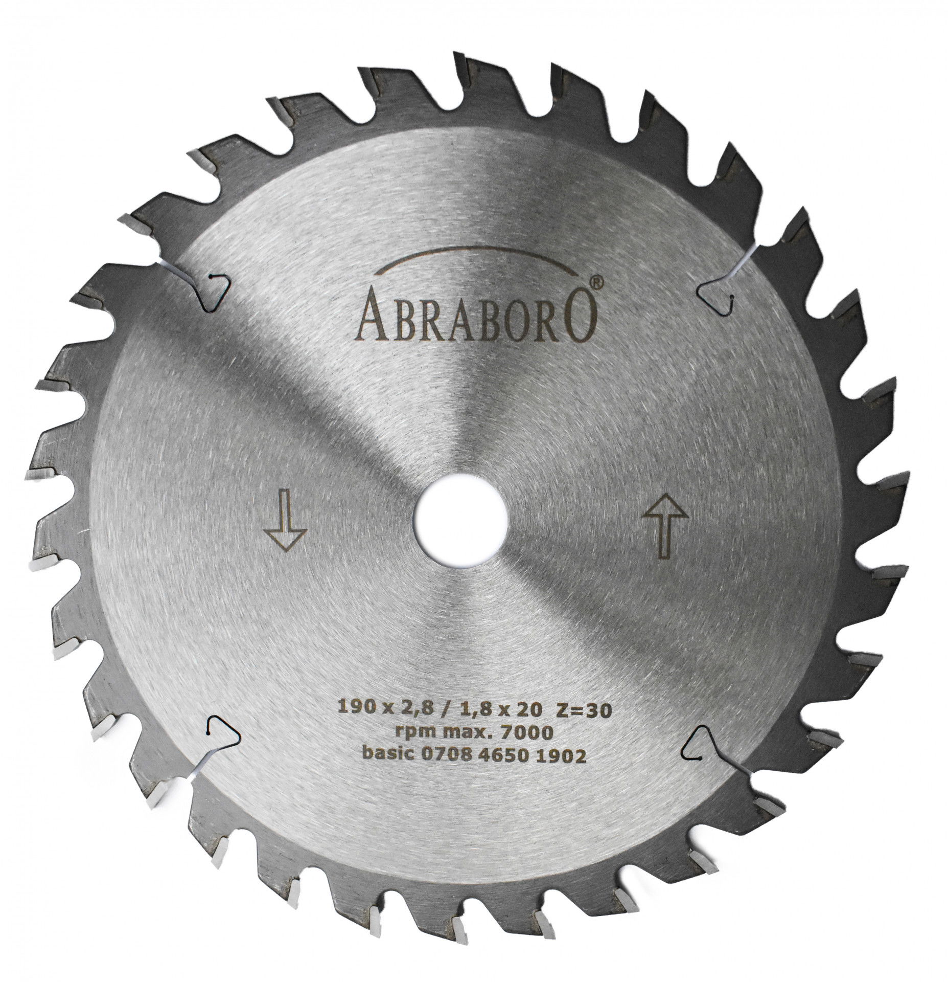 Abraboro 190 x 2.8 x 30, Z 30, basic körfűrészlap termék fő termékképe