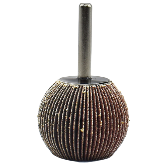 Abraboro 40 x 6 mm csapos lamellás csiszolókerék, gömb alakú, 80-as szemcseméret termék fő termékképe