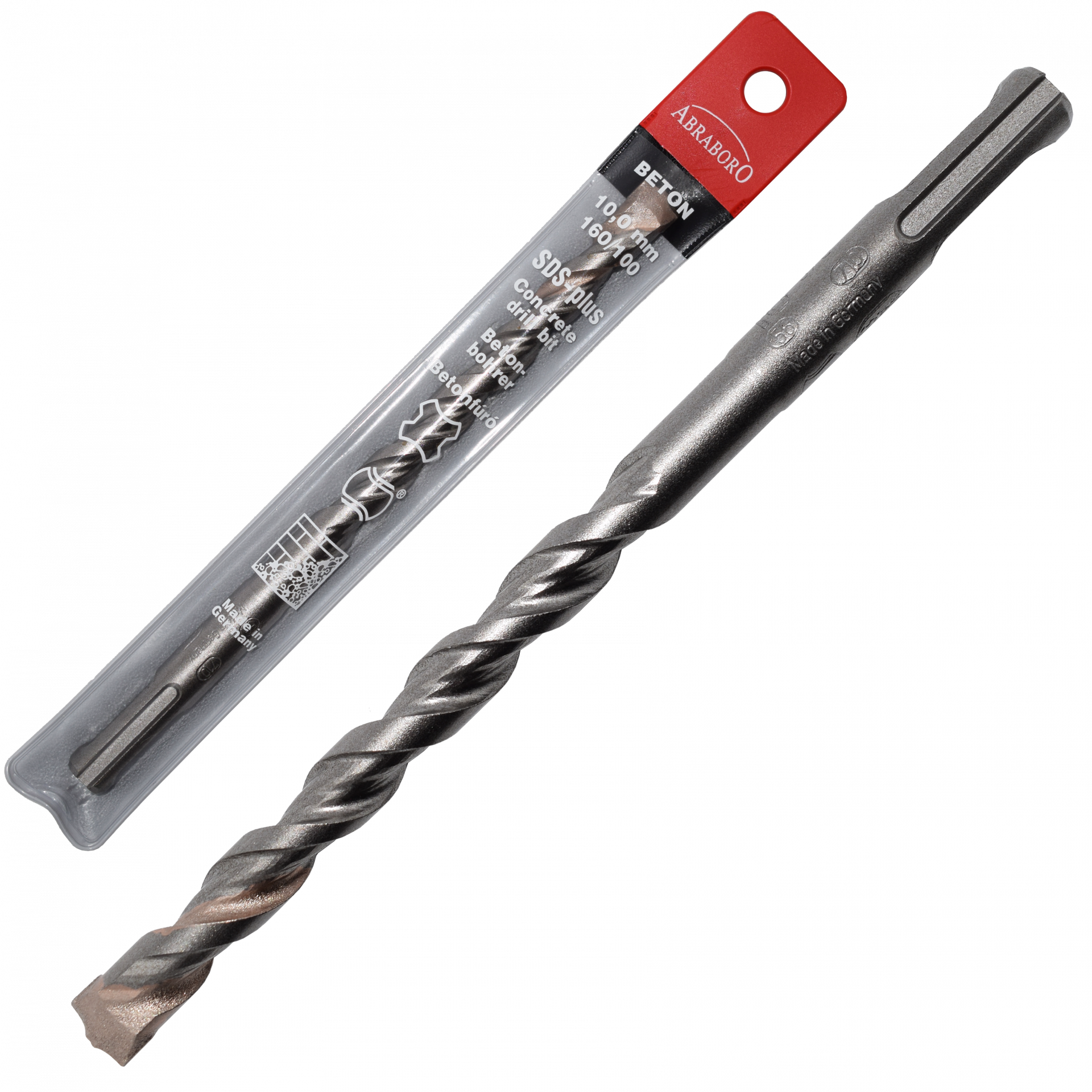 Abraboro 12 x 1000 / 950 mm SDS-plus TWIXX betonfúró műanyag tasakban termék fő termékképe