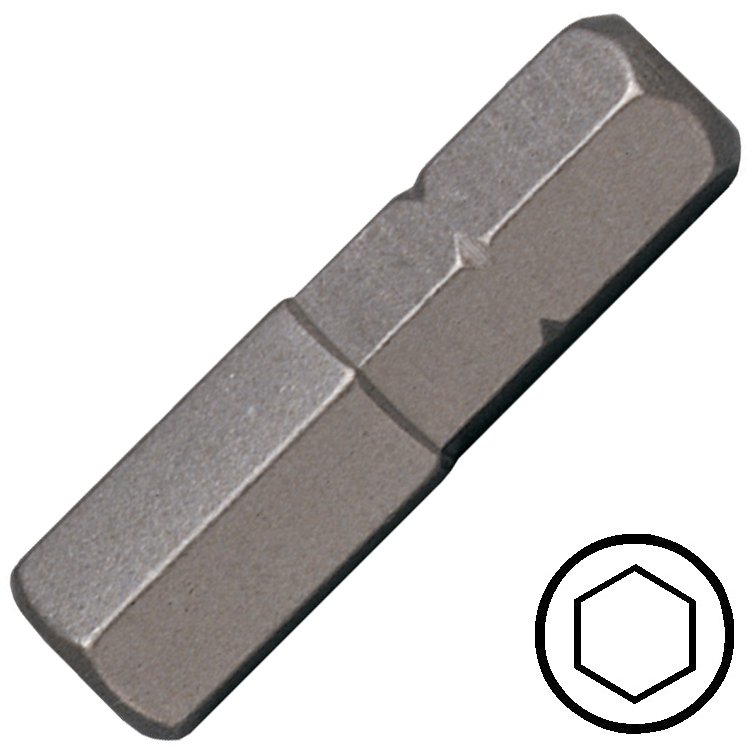 KENNEDY 6 mm hatszög csavarbehajtó bit 10 mm hatszög illesztéssel, 30 mm termék fő termékképe