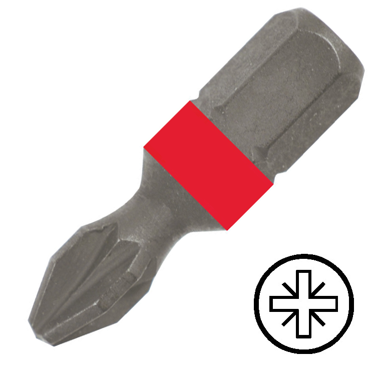 KENNEDY No.3 Pozidriv csavarhúzó bit 1/4" hatszög illesztéssel, 25 mm termék fő termékképe