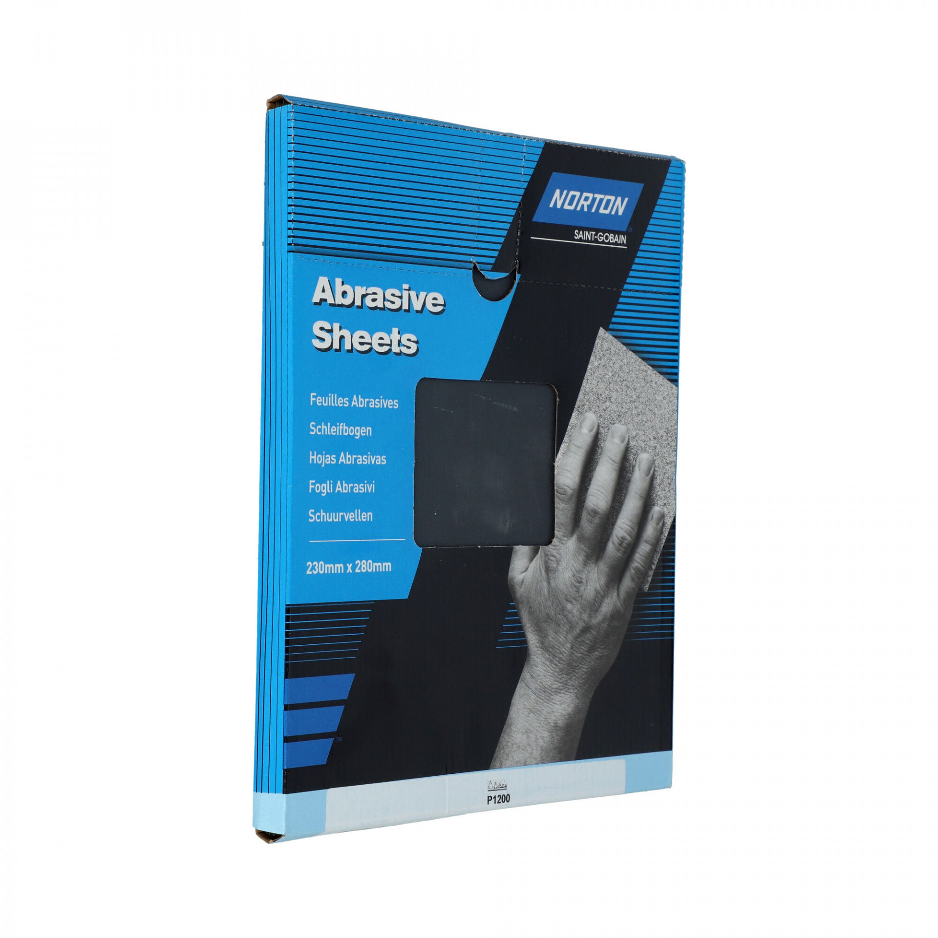 Norton T489 vízálló csiszolópapír 230x280mm P1200, 50 db/csomag termék fő termékképe