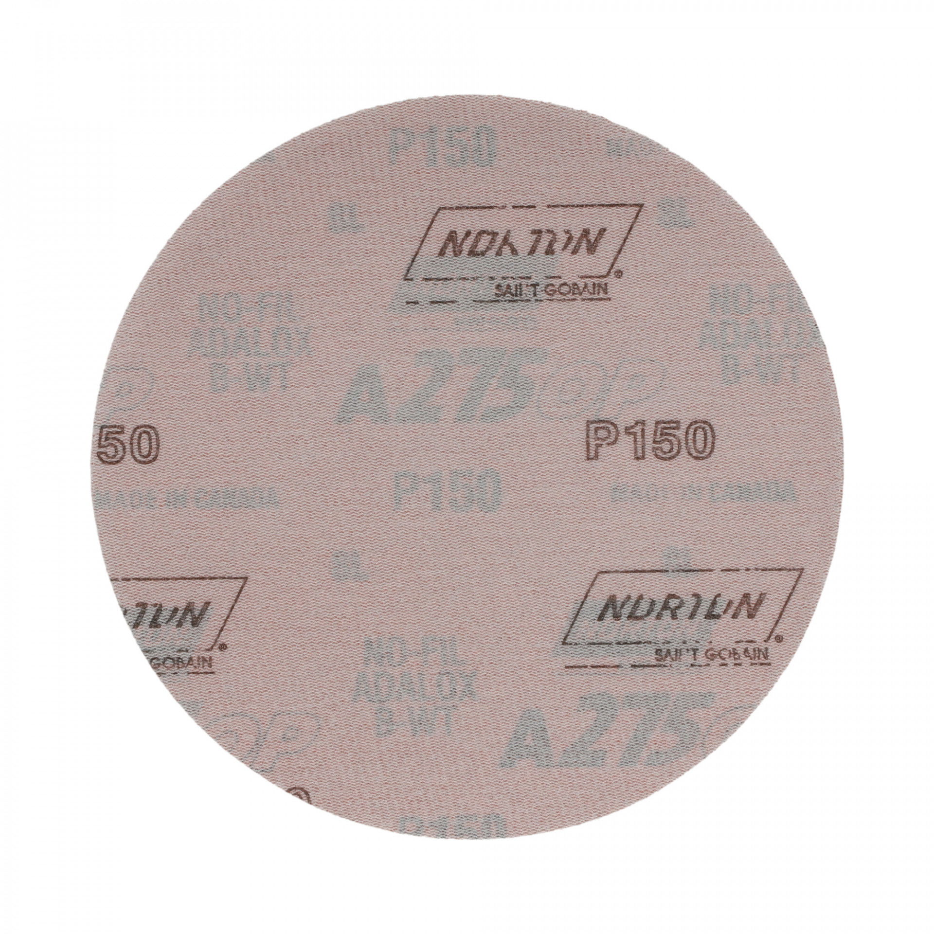 Norton Pro A275 csiszolókorong Ø150 mm P150, 100 db/csomag termék fő termékképe