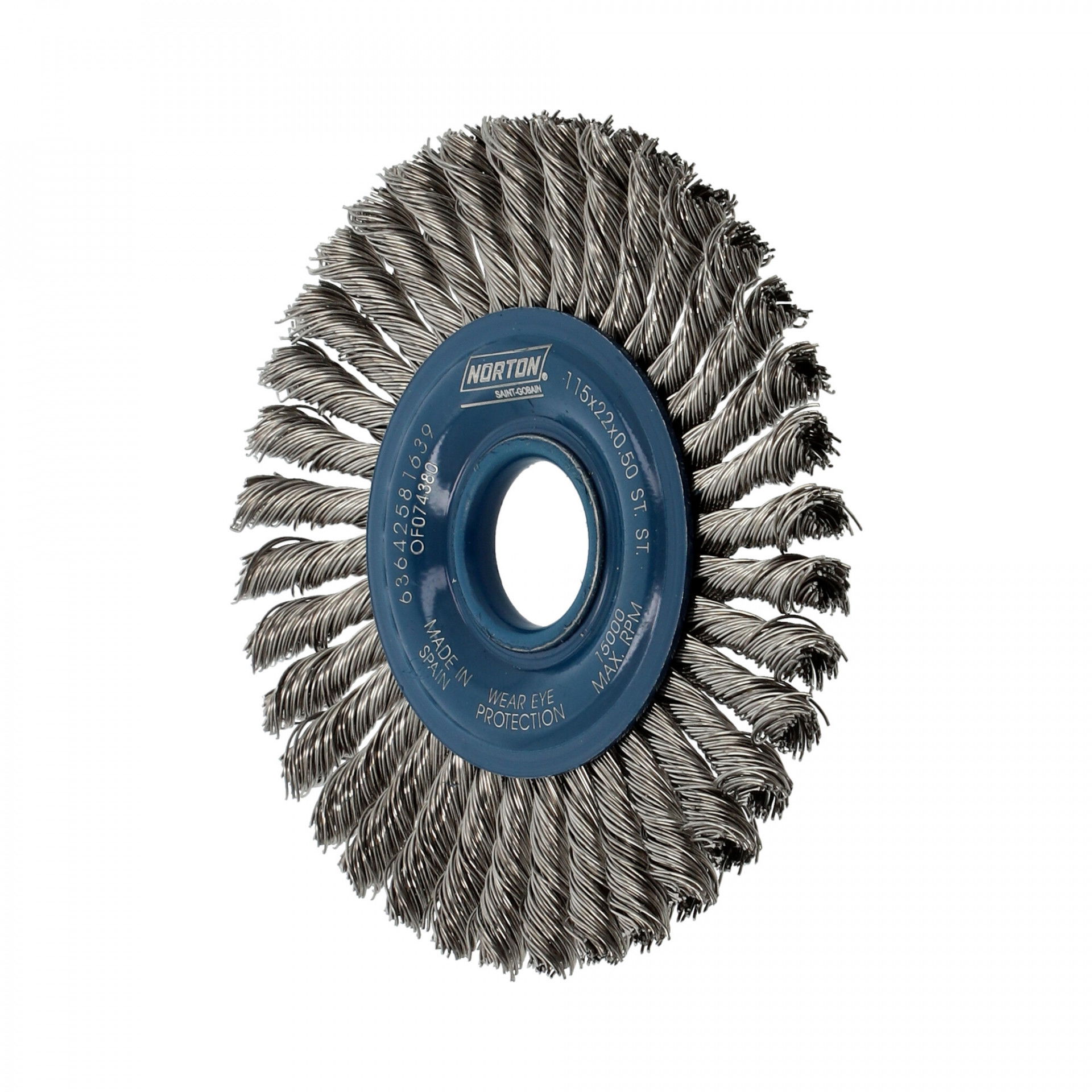 Norton sodrott drótkorong inox (kefekorong, sűrű) 150x6x22,2 T28 termék fő termékképe