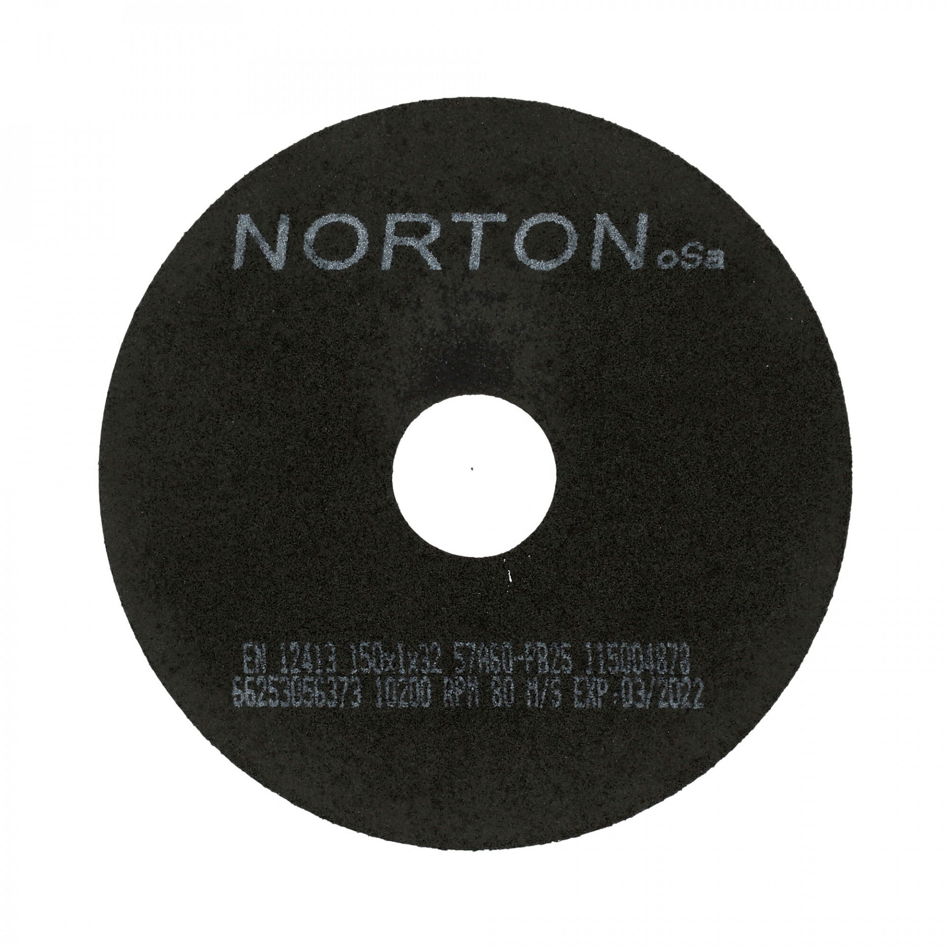 Norton Preciziós gépipari erősítés nélküli vágókorong 150x1x32 mm 57A 60 P B25, 25 db/csomag termék fő termékképe