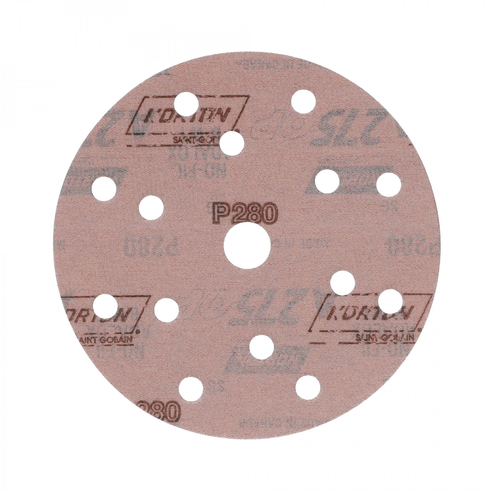 Norton Pro A275 csiszolókorong Ø150 mm 14+1 Lyukas P280, 100 db/csomag termék fő termékképe