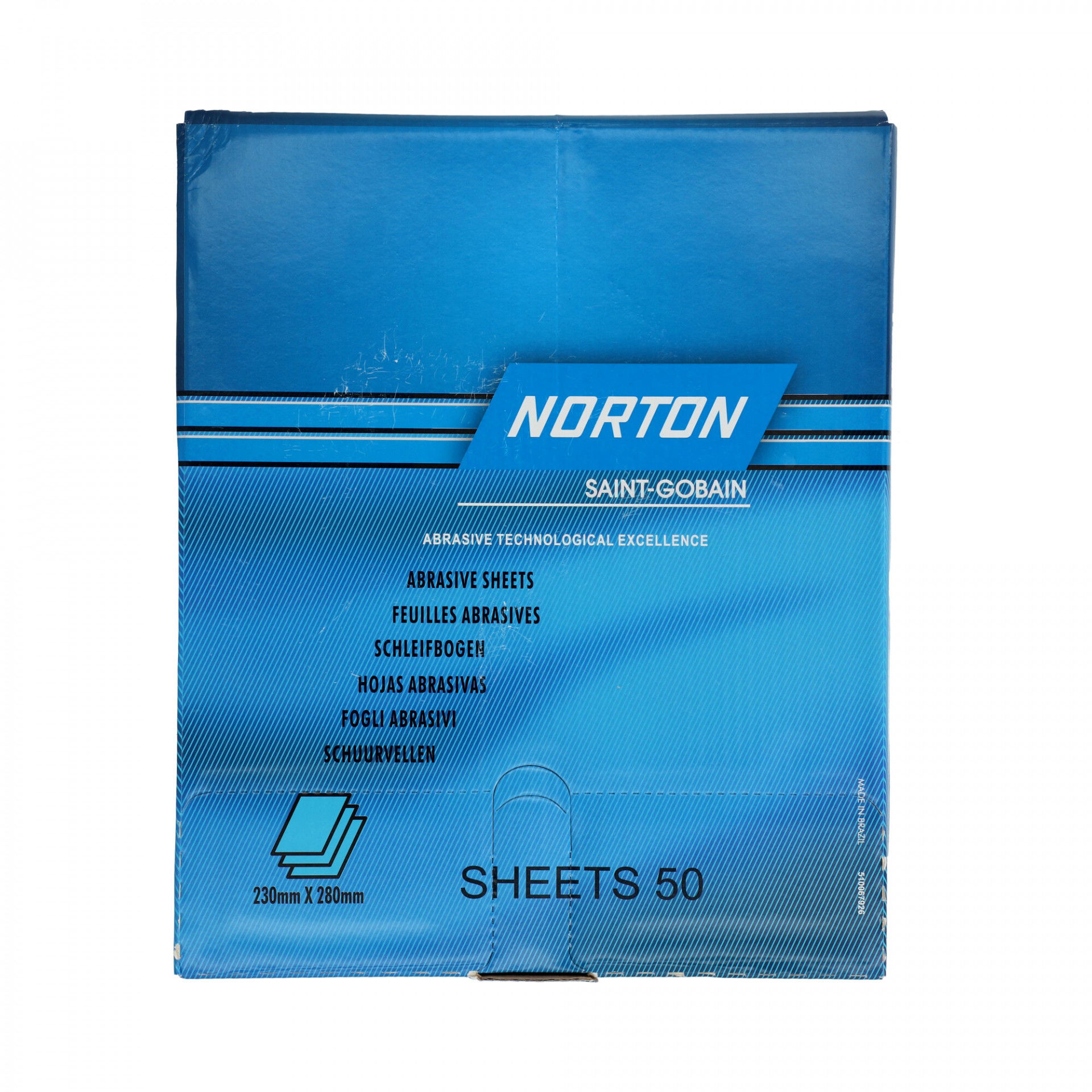Norton Black Ice T417 vízálló csiszolópapír 230x280mm P360, 50db/csomag termék fő termékképe