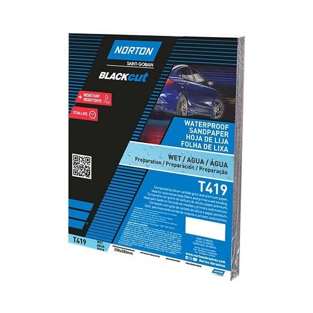 Norton T419 vízálló csiszolópapír 230x280mm P1000, 200db/csomag termék fő termékképe