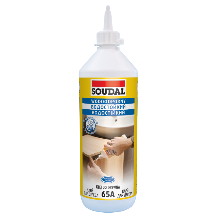 Soudal 65A vízálló faragasztó, 750 g termék fő termékképe
