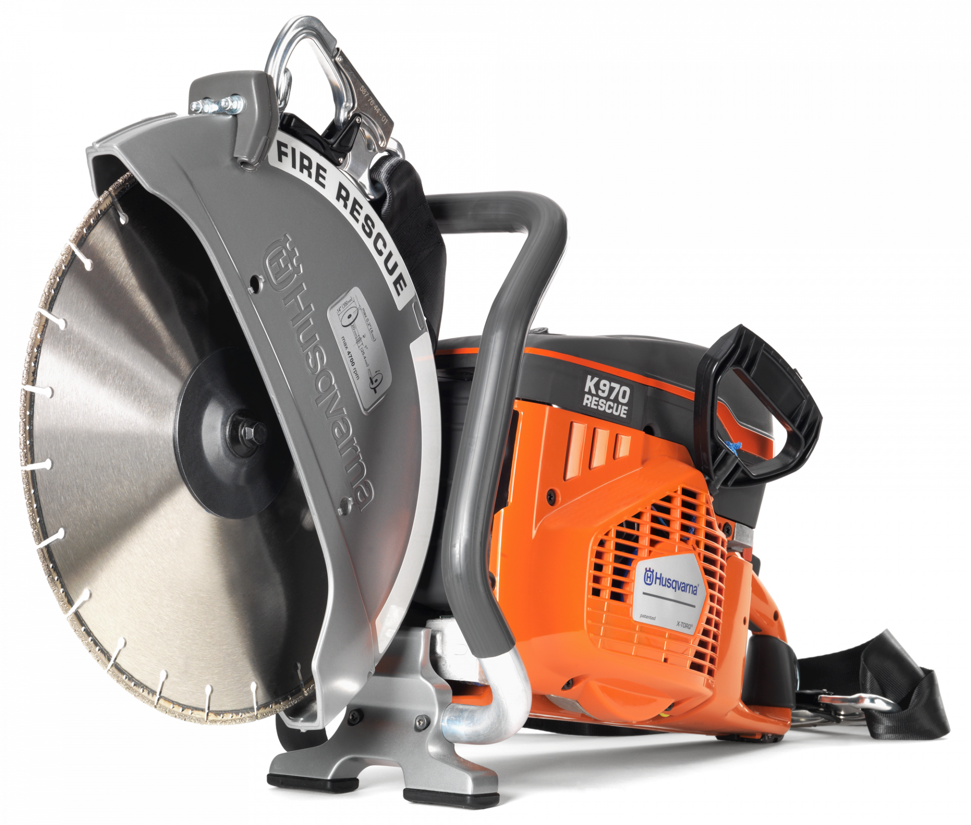 Husqvarna K 970 RESCUE benzinmotoros beton- és fémdaraboló, Ø 350 mm termék fő termékképe