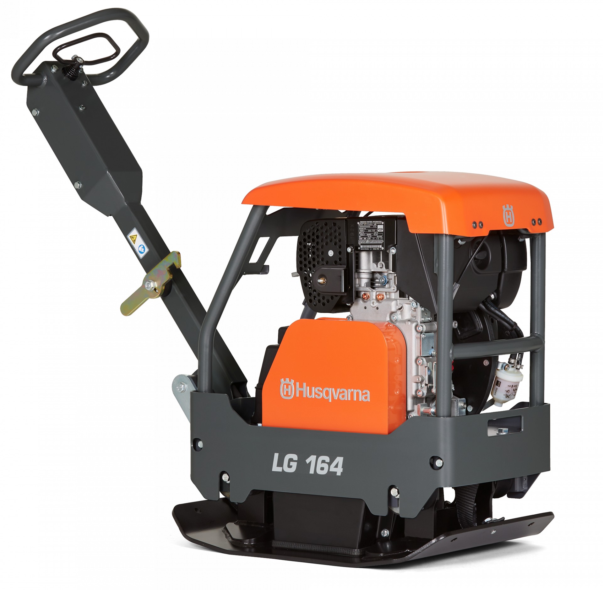 Husqvarna LG 164 előre és hátra haladó lapvibrátor Hatz motorral, 450 mm termék fő termékképe