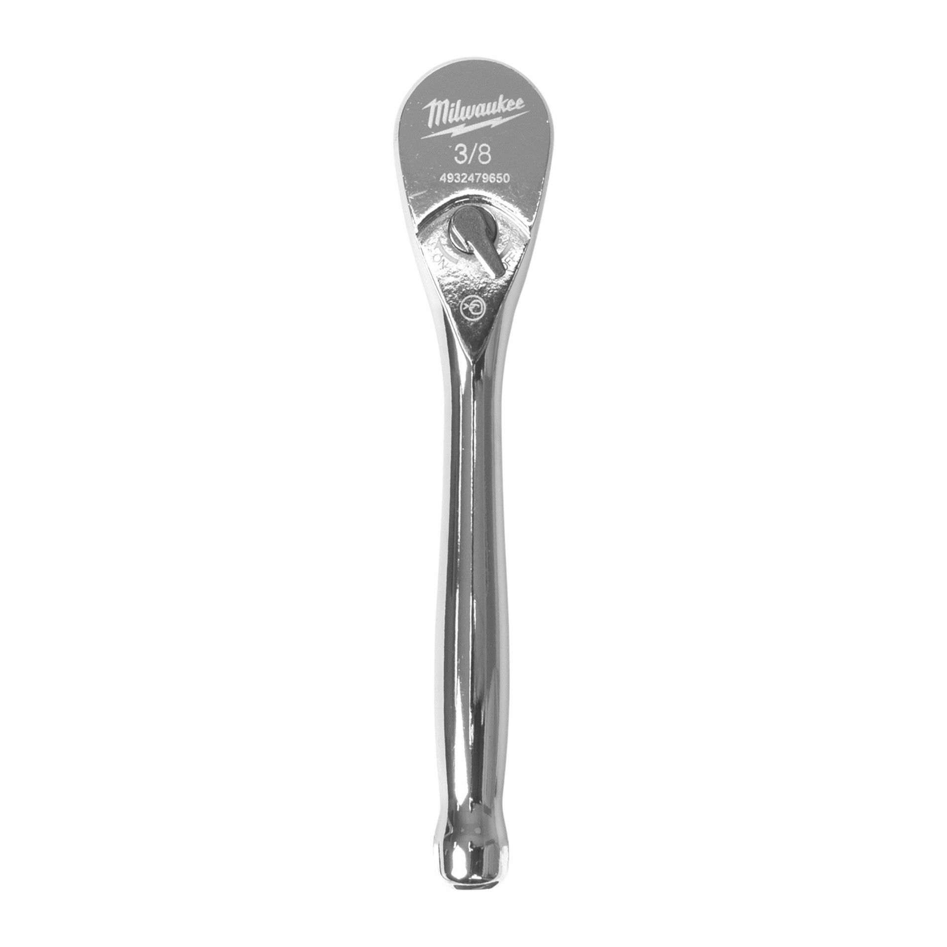 Milwaukee 3/8" kompakt racsnis hajtókar, váltókaros, 90-fogú, 127 mm termék fő termékképe