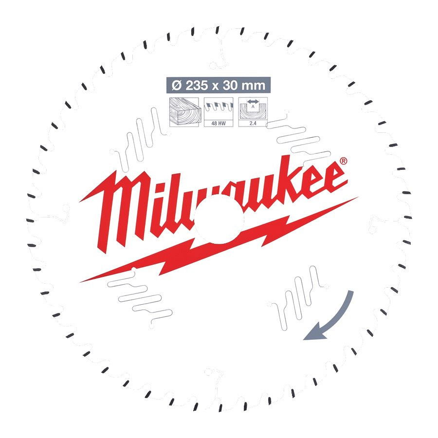 Milwaukee CSB P W körfűrészlap 235/30/48ATB termék fő termékképe