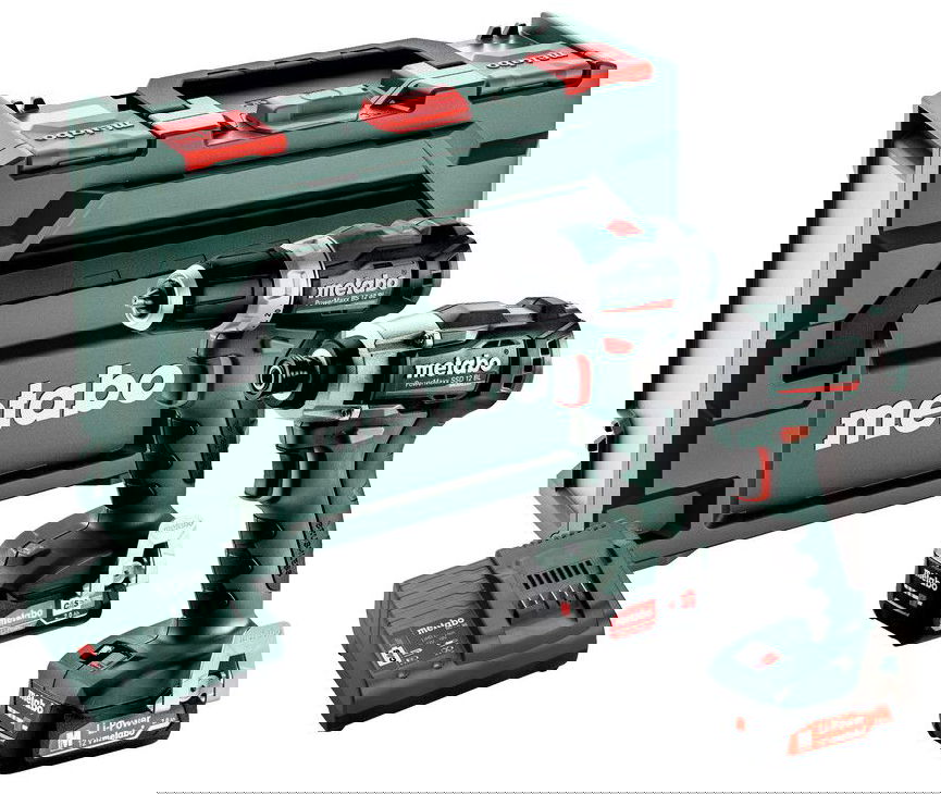 METABO COMBO SET 2.7.3 12 V BL szénkefe nélküli akkumulátoros gépcsomag (2 x 2.0 Ah Li-Power akkuval, metaBOX kofferben) termék fő termékképe