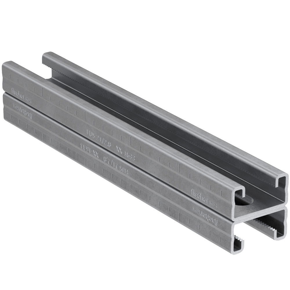 Fischer FUS 21D/2,0 - 6 m hdg. tűzihorganyzott szerelősín termék fő termékképe