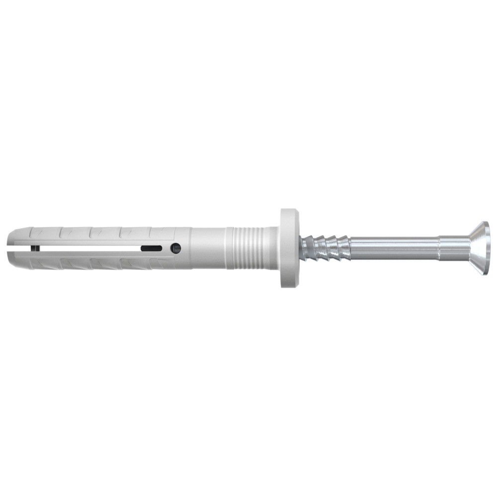 Fischer N 6 x 60/30 F beütődübel lapos fejjel, előszerelt szegcsavarral, 200 db/csomag termék fő termékképe