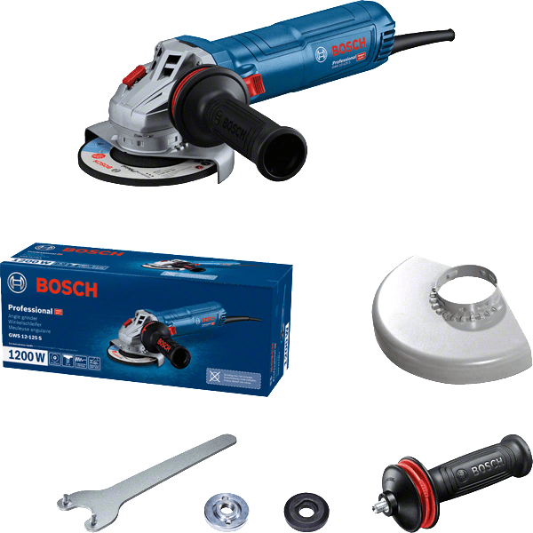Bosch GWS 12-125 S sarokcsiszoló termék fő termékképe