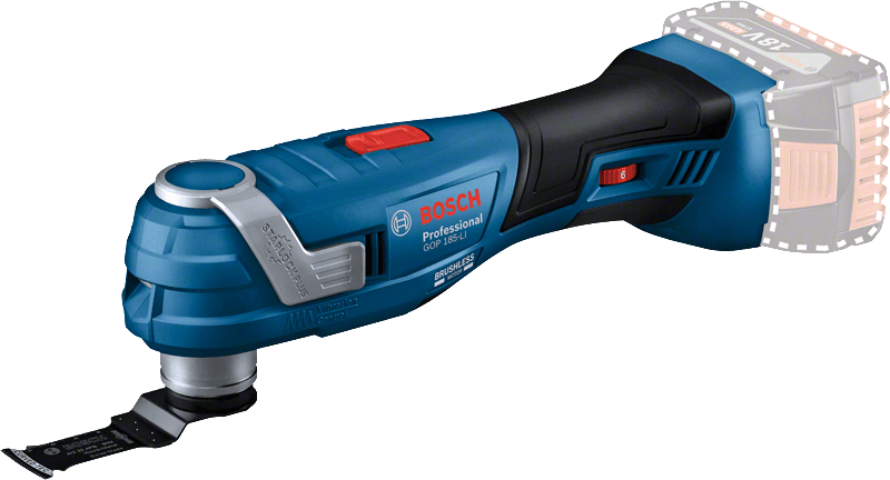 Bosch GOP 185-LI akkus szénkefe nélküli multifunkcionális gép (akku és töltő nélkül) termék fő termékképe