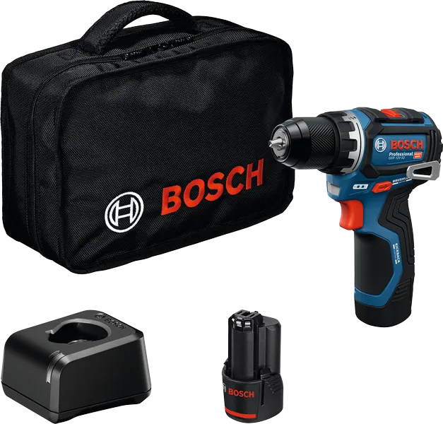 Bosch GSR 12V-32 akkus fúró-csavarozó (2 x 2.0 Ah Li-ion akkuval, szerszámtáskában) termék fő termékképe