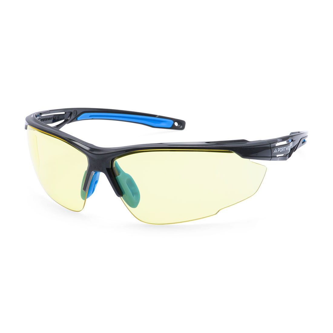 Portwest PS37 - Anthracite KN védőszemüveg, borostyán termék fő termékképe